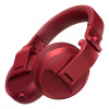 Pioneer DJ HDJ-X5BT Red (Over-ear DJ sluchadlá s Bluetooth®)