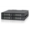 Icy Dock ToughArmor MB699VP-B Rugged Full Metal 4 Bay 2.5