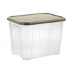 Tontarelli Box ARIANNA 18L s vekom, transparent / šedohnedá 8034179A75