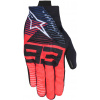 rukavice REEF V2 MM93 kolekce, ALPINESTARS (červená fluo/černá/modrá/bílá, vel.