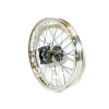 STOMP Pitbike predné koleso 14 palcov ALLOY 7075 strieborné Stomp, DemonX, WPB