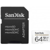 SanDisk 64GB microSDHC Card High Endurance (R:100/W:40 MB/s, Class 10, U3 V30) + Adapter SDSQQNR-064G-GN6IA