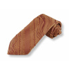 Tkaná kravata - hnedá