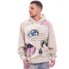 Mikina Rip N Dip - Metal Claw Hoodie Bone velikost XXL