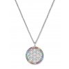 Engelsrufer ERN-LILLIFL-ZIM Flower of Life Ladies Necklace 45cm, adjustable