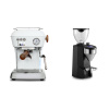 Ascaso Dream PID, Cloud White + Rocket Espresso SUPER FAUSTO, black