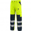 CANIS Pánske výstražné nohavice CXS NORWICH, žlto-modré, Varianta žlto-modrá, Veľkosť 64
