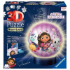 Ravensburger 3D Puzzleball svítící Gabby's Dollhouse 72 ks