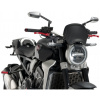 PUIG plexi štít FRONTAL PLATE 9768C karbónový vzhľad