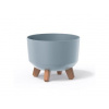 PROSPERPLAST Kvetináč GRACIA STANDARD 23,5 cm svetlo šedý