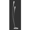 Trio - 4470921-07 Trio - stojanová lampa - matný nikel/alabaster