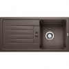 Blanco Favum 45 S Granitový drez s odkapávačom, obojstranný, 86x43,5 cm, káva, 524232