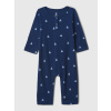 GAP Baby vzorovaný overal Tmavo modrá 18-24M Tmavo modrá Tmavo modrá
