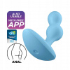 Satisfyer análny vibrátor Deep Diver Light Blue