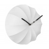 DARČEK Nástenné hodiny Karlsson Stretch biela 40cm KA5792WH