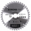Strend Pro pílový kotúč TCT 210x2.6x30/20 mm 40T na drevo SK plátkami