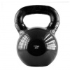 Kettlebell pokrytý vinylom HMS KNV28 28 kg, čierny