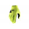 rukavice RIDECAMP, 100% (fluo žlutá) L