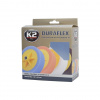 K2 DURAFLEX LEŠTIACE HUBA S úchytnými tanier 150 x 50 mm ORANŽOVÁ
