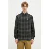 Bavlnená košeľa Fred Perry pánska, tmavomodrá farba, regular, s golierom button-down, M9621.608