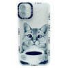 Cute Cat zadný kryt s motívom mačky pre Apple iPhone 11 Pro