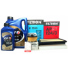 3 Filtre + olej Elf Full Tech FE 5w30 Nissan Qashqai II 1.3 Dig-T 2018-