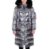 Alpha Industries Zimná bunda N3B Puffer FD Long Wmn Šedá XL