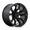 Fuel D804 FLAME disk 20x10 5x139.7 78.1 ET-18, Black
