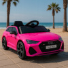 Luxusné elektrické autíčko Audi RS6 v ružovej farbe AUDI RS 6 ruzove