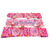 Párty set Happy birthday ružový