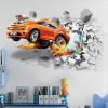 3D nálepka na stenu Auto Chevrolet Camaro
