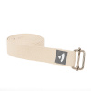 BODHI Popruh na jógu ASANA BELT PRO, 3 m x 38 mm, natural