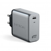 Satechi 100W USB-C PD Wall Charger Gallium Nitride (GaN) charging - Space Grey Satechi
