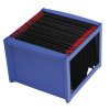 HELIT Box na závesné zakladacie dosky, plastový modrý