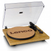 Gramofón Lenco LBT-335BA AUX USB Bluetooth IHLA Ortofon 2M Red