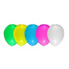 Rappa Balónik LED svietiaci 5 ks mix farieb 30 cm