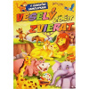 Veselý zošit zvierat s úžasnými samolepkami 9788084449557 Foni book