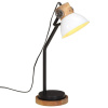 Stolová lampa 25 W biela 18x18x60 cm E27-ForU-371952