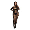 Le Désir Lace Sleeved Bodystocking