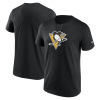 Fanatics Pánské tričko Pittsburgh Penguins NHL Primary Logo Graphic T-Shirt Black Veľkosť: 2XL