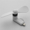 Ventilátor BSMART USB-C/LGHT FAN (CN-USBFAN03WHITE) biela