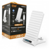 ALIGATOR Stojanček s bezdrôtovým nabíjaním 15W a USB-C konektorom, 2v1, biely CHQ002 Aligator