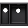 BLANCO SUBLINE 340/160-U Colour Unit čierna - vanička vpravo (527810)