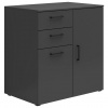 Carryhome KOMODA, grafitová, 80/83/52 cm - Predsieňové programy - 002427022227