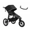 BabyJogger športový kočík Summit X3 Single midnight black (s madlom)