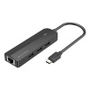 Vention TGOBB hub USB Typ-C 480 Mbit/s Čierna (TGOBB)