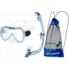 Potápačský set Aqua Speed Enzo + Evo kol. 02 Mesh Bag modrý
