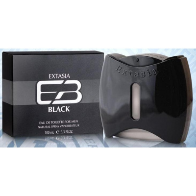 New Brand Extasia Black, Toaletná voda 100ml (Alternativa parfemu Gucci Guilty Black Pour Homme) pre mužov