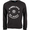 O'Neill AMERICANA CREW SWEATSHIRT čierna,biela Pánska mikina XL
