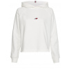 Dámske mikiny Tommy Hilfiger Relaxed TH Graphic Hoodie - ecru - Biely (XS)